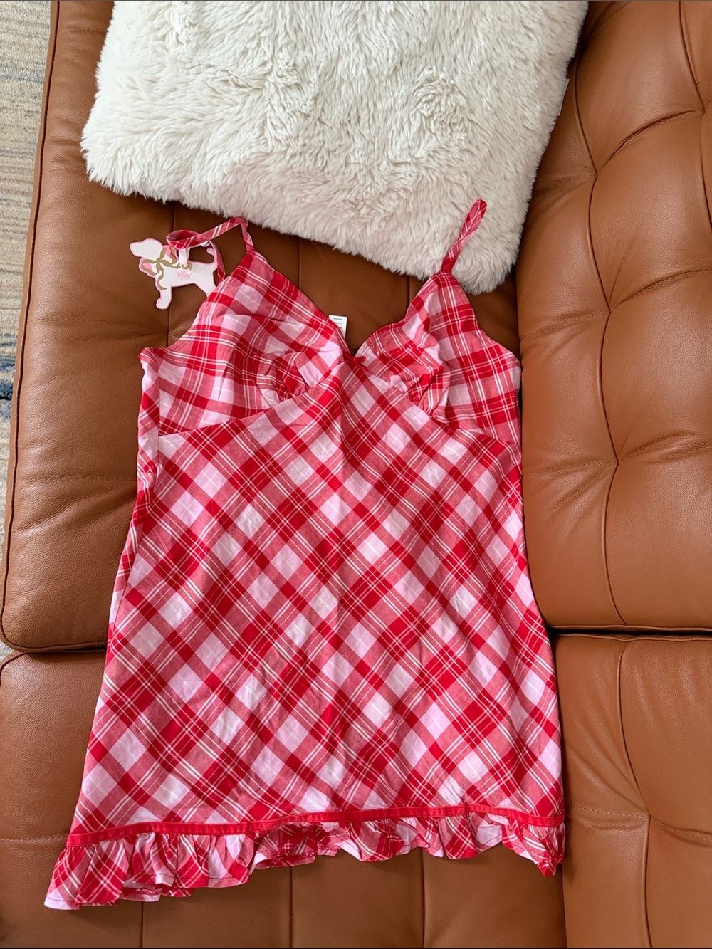 PINK Victoria's Secret Red Plaid dress